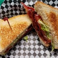 Blt Sandwich · Bacon, Lettuce & Tomato on White, Wheat or Rye toast. Mayo on request.