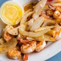 Grilled Shrimp · 1/2 lb or 1 lb of 16-20 count Shrimp cooked in Butter & Old Bay Seasoning