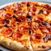 12 Inch 4 Toppings Pizza · Choose any 4 toppings. Additional toppings are $1.00