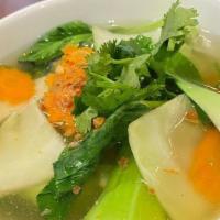 Vegetable Soup · Assorted vegetable in clear broth