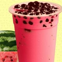 Watermelon Milk Tea · Pre-Sweetened Flavor