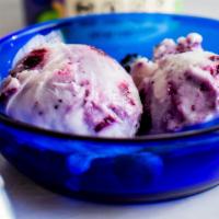 Blueberry Cheesecake · American cheesecake classic swirled with a wild organic blueberry compote. So smooth, creamy...