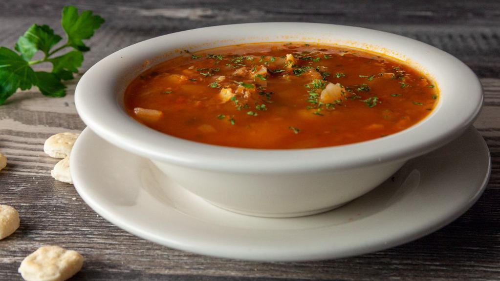 Red Clam Chowder · Award-winning and voted best of Rhode Island! This is the absolute best Manhattan-style red chowder around!