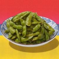 Edamame · Steamed soybeans.