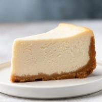 Cheesecake · Delicious authentic classic cheesecake.