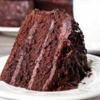 Chocolate Cake · Rich and moist choco loco cake.