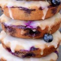 Blueberry Vegan Donut · 