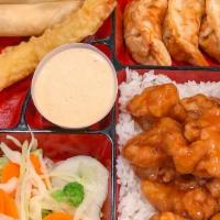 General Tso'S Chicken Bento Box · The General Tso's Chicken Bento Box does not come with the Teriyaki source.   It is served w...