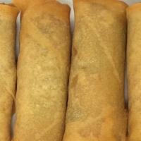 Spring Roll (4 Pcs) · This is an order of  4-piece vegetable spring roll with no meat at all.