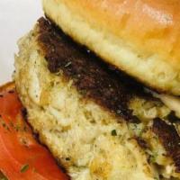Turkey Burger · Six oz. turkey patty on a brioche bun. Load it up any way you like.