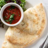 Calzone (Large) · Filled with ricotta and mozzarella.