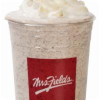 Cookies & Cream Chiller · Cookies and vanilla ice cream blended awesomeness!