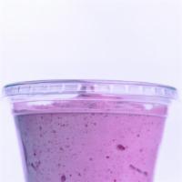 Very Berry · Orange juice, oat milk, raspberries, blueberries, strawberries, blackberries and low-fat yog...