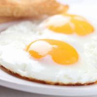 The Two Egg Big Breakfast · Two fresh eggs cooked your way with our seasoned, skillet browned home fries and your choice...