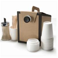 Coffee Box · Caffe Vita medium roast coffee, includes cream, sugar, stir sticks, cups, and lids!