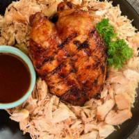 Pulled Chicken Bbq (Pound) · White chicken breast. A pound makes four to five large sandwiches.
