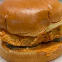 Spicy Chicken Sandwich · Freshly battered and fried chicken fillet, with our homemade spicy and tangy sauce served on...