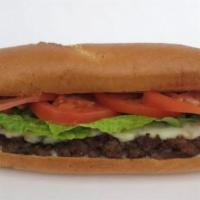 D3- Roast Beef · Served with Cheese, Lettuce, Tomato, & Mayonnaise.