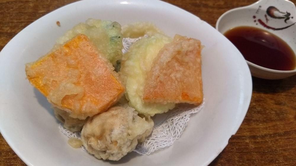 Vegetable Tempura · Vegetarian. Japanese classic deep-fried dish with a light delicious tempura batter accompanied with a sweet tempura sauce.
