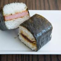 Spam Musubi (1 Piece) · Spam and rice sandwich, 