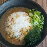 Curry Rice Bowl · Steamed white rice served with our beef curry sauce to top (Japanese curry rice). Popular ad...