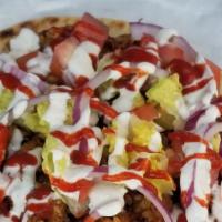 Chicken Fajita Wrap  · Come with Tomato, Lettuce, Onion, White Sauce & Hot Sauce