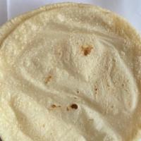 12 Soft Handmade Corn Tortillas · One dozen fresh handmade corn tortillas