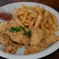 Chicken Tenders · With French fries.
