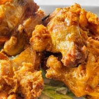 Fried Chicken Wings (8) · Eight pieces.