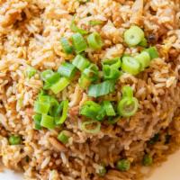 Fried Rice · Choose from shrimp, beef, pork, roast pork, chicken, vegetable or combination (chicken, shri...