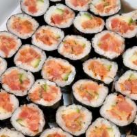 Sushi & Crispy Rice Tray · 4 Cut Rolls (choice of spicy tuna, yellowtail, California, salmon, veggie) and 4 Crispy Rice...