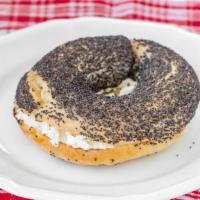 Toasted Bagel & Spread · Choice of Toasted Fresh-Baked Bagel & Spread. 
*May request untoasted. Also available: Avoca...