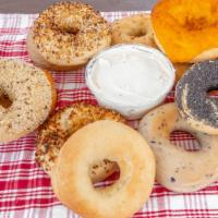 Baker'S Dozen · Choice of 13 fresh baked bagels. Limited to selection on hand. Substitutions may be necessary.