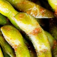 Edamame · Boiled soybeans with sea salt or spicy.