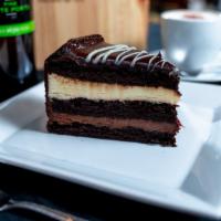 Chocolate Mousse Cake · Chocolate lovers delight with this delicious mousse cake.