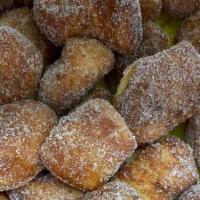 Cinnamon Sugar Donut Holes · Bag of twelve.