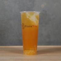 Passion Orange & Grapefruit Tea · Sweet, refreshing, and slightly tart our Passion Orange Grapefruit Green Tea is made with ou...