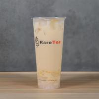 Mango Milk Tea · Sweet and refreshing, our mango milk tea is made with our in-house mango puree with our fres...