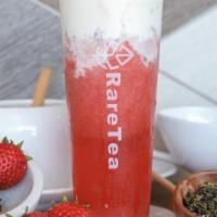 Strawberry Berry Snow Cream · Fresh Whole Strawberries blended and pair with our famous Spring Tea sourced directly from f...