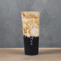 Caramelized Brown Sugar Boba Fresh Milk · Warm, chewy, caramelized boba cooked and steeped in our in-house brown sugar base paired wit...