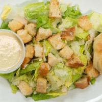 Caesar Salad · Romaine, Croutons, Parmesan, Caesar Dressing