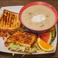 Whole Sandwich And Bowl Of Soup · An upgrade to our half sandwich and cup combo; this combination is for those that need a lit...