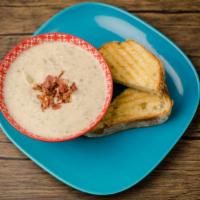 Clam Chowder · Creamy traditional clam chowder, full of all the originals: potatoes, onions, and clams. Exp...