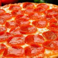 Tomato & Cheese Pizza ￼ · Popular. Lots of our tasty tomato sauce and mozzarella cheese.