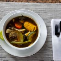 Sopa De Res / Mixed Vegetables With Beef Soup  · 