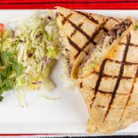 Carne Asada Burrito · Grilled carne asada with guacamole, pico de gallo and cheese.