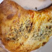 Cheese Calzone · Filled with pizza sauce, ricotta and mozzarella cheese.