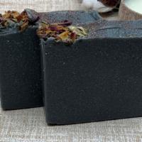 Activated Charcoal Handmade Soap · Detoxifying activated charcoal with hemp seed oil and kaolin clay. Beautiful fresh scent.