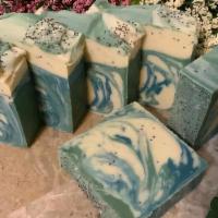 The Opener: 'Mighty Mint' Scent Handmade Soap · Lovely minty scent, hemp seed oil-rich bar with mint essential oils, oats, and kaolin clay, ...