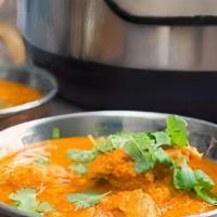 Vindaloo · A Goan hot curry with red chili and vinegar. Served with steamed Basmati rice. Gluten-free. ...